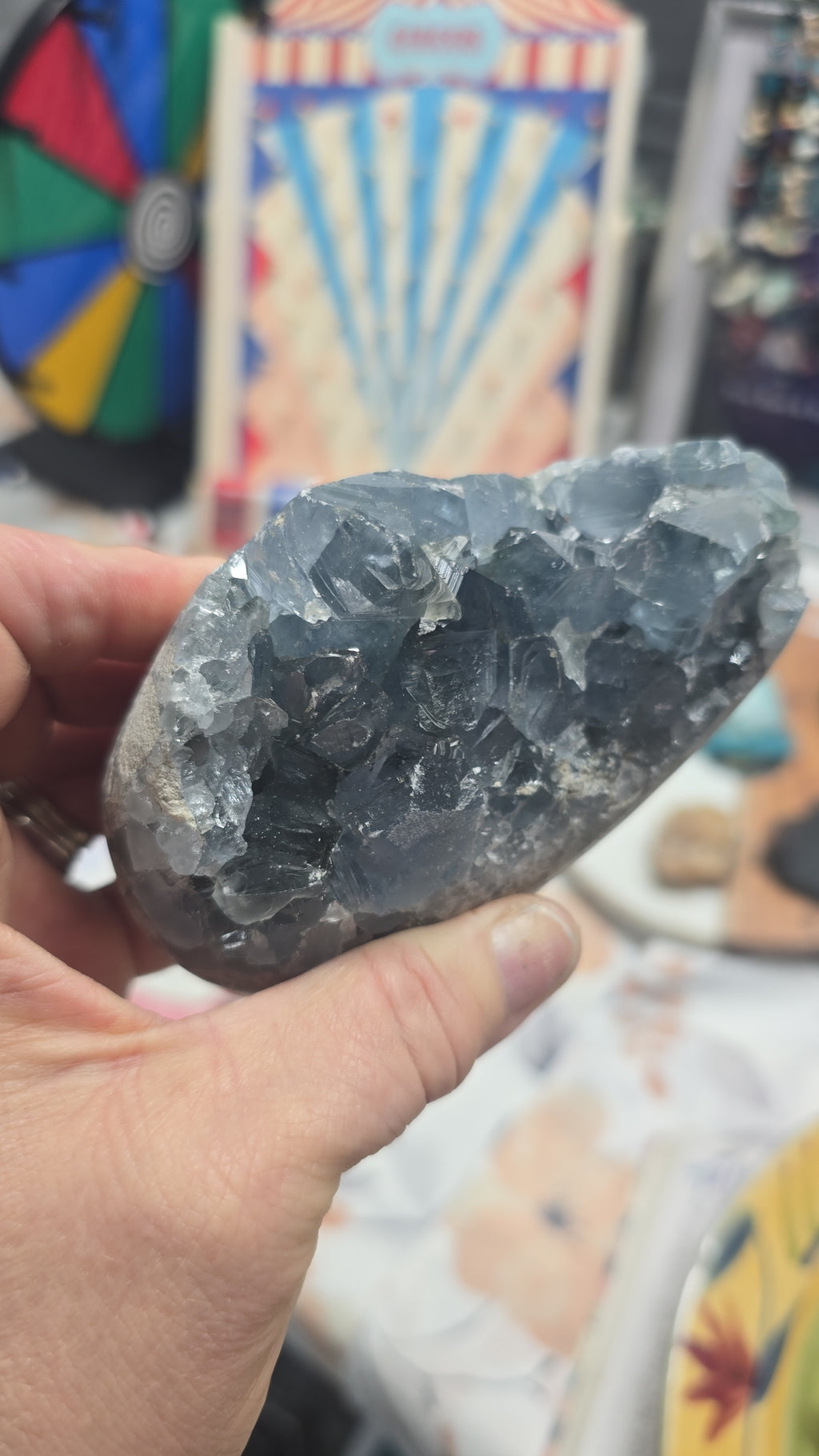Blue Celenite